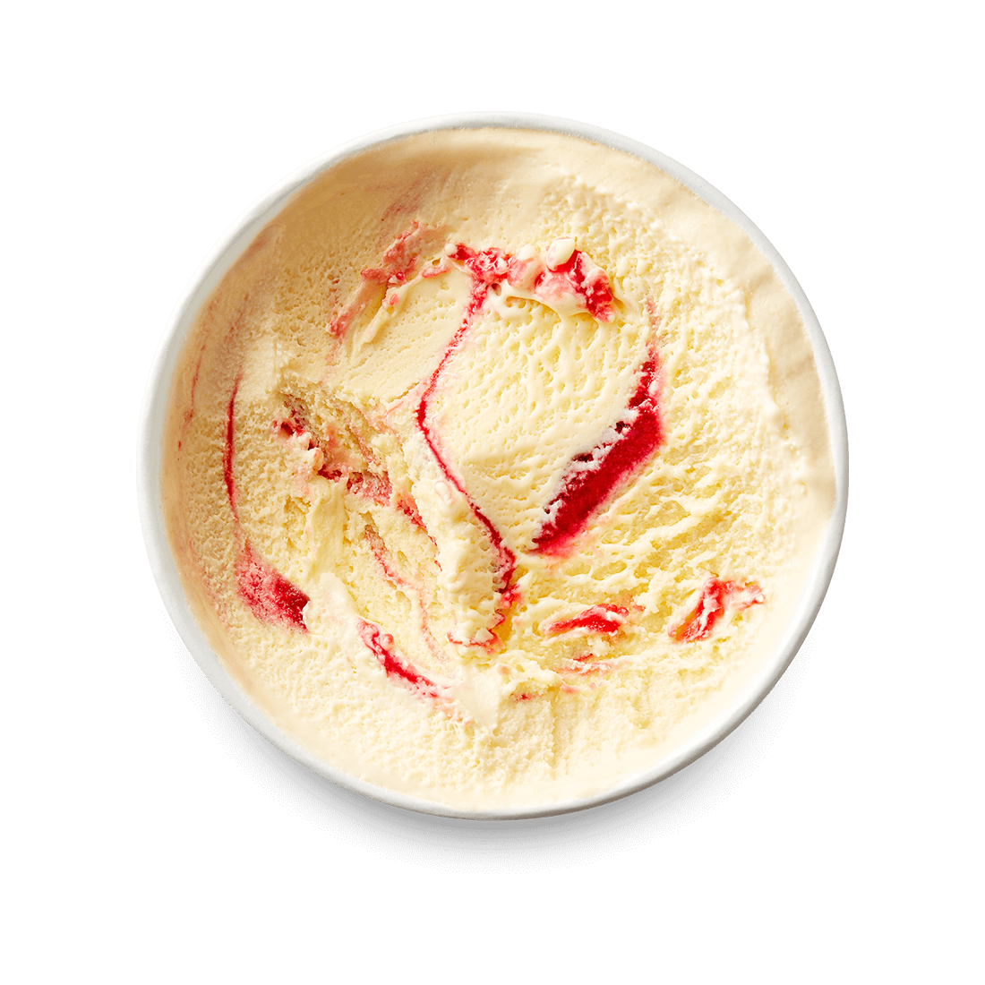 mango and raspberry lidd off